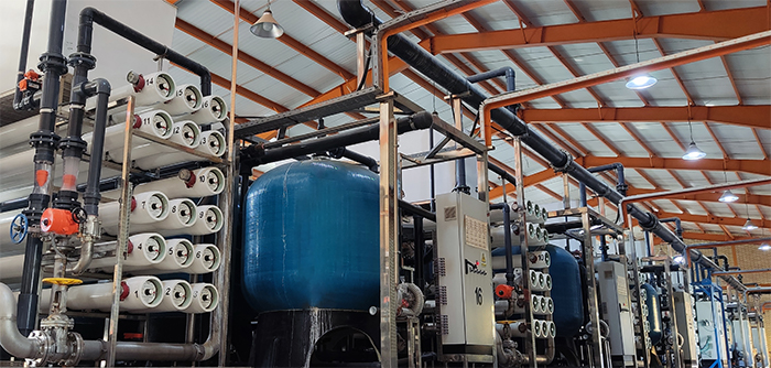 دستگاه اسمز معکوس ، 25.000 متر مکعب در شبانه روز